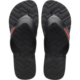 Chinelo Havaianas Track Waves Preto 43/44