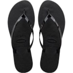 Chinelo Havaianas You Metallic Preto 33/34