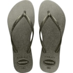 Chinelo HavaianasSlim Gloss Verde Musgo 37/38