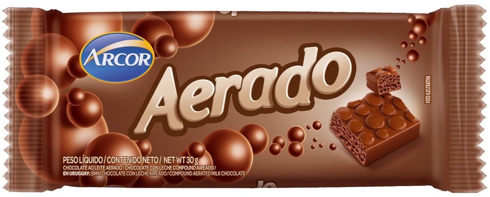 Chocolate Ao Leite Arcor Chokko Aerado 30g - Destro
