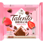 Chocolate ao Leite Talento Recheado de Morango 90g