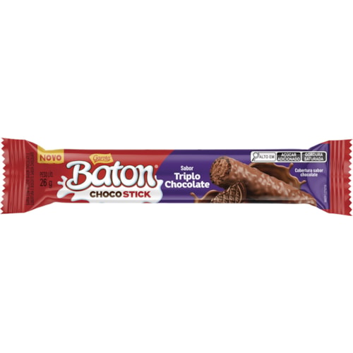 Chocolate Batom ChocoStick Triplo Chocolate 24g