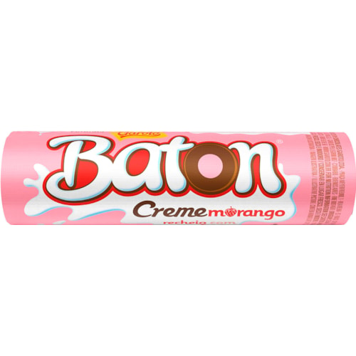 Chocolate Baton Recheado de Morango 16g