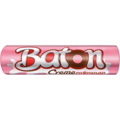 Chocolate Baton Recheado de Morango 16g