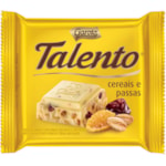 Chocolate Branco Talento Garoto Cereais e Passas 25g