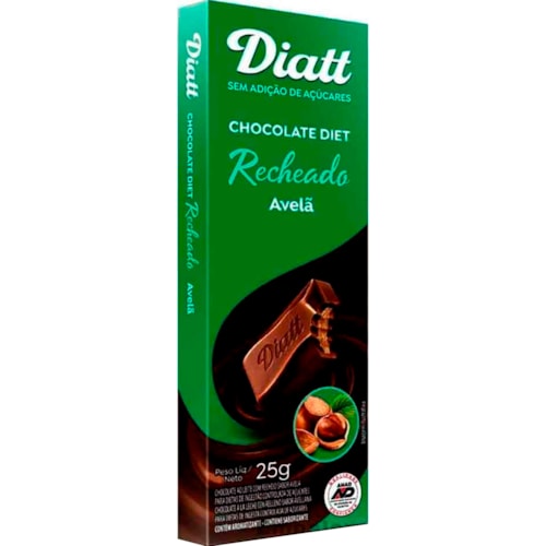 Chocolate Diatt Barra Avelã 25g