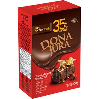 Chocolate em Pó 35% Cacau Dona Jura 200g