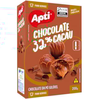 Chocolate em Pó Apti 32% Cacau 200g