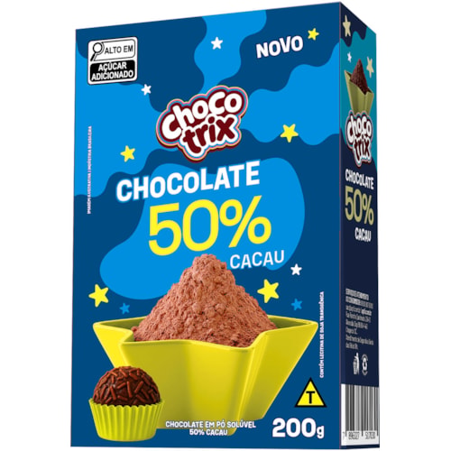 Chocolate em Pó Apti Chocotrix 50% Cacau 200g