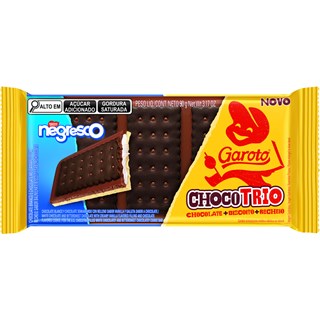 Chocolate Garoto Negresco ChocoTrio 80g