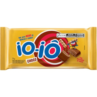 Chocolate IO-IÔ Wafer Barra 75g