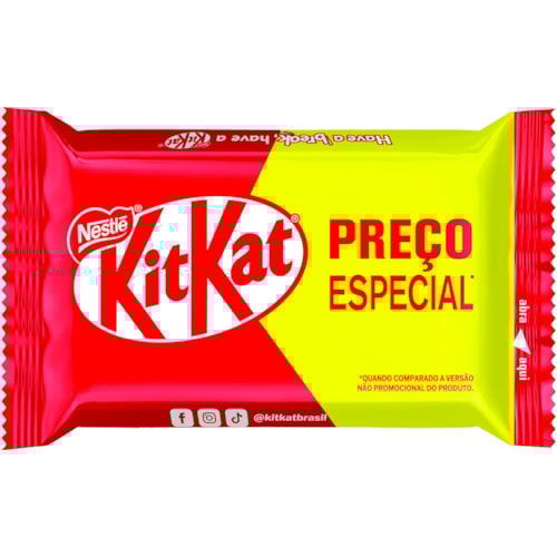 Chocolate Kit Kat Ao Leite 41,5g Promo