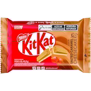Chocolate Kit Kat Caramelo Salgado CheeseCake 41,5g