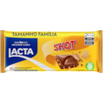 Chocolate Lacta Shot Com Amendoim Em Barra 145g