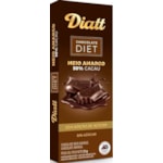 Chocolate Meio Amargo Diatt Barra Diet 25g
