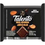 Chocolate Meio Amargo Talento 25g