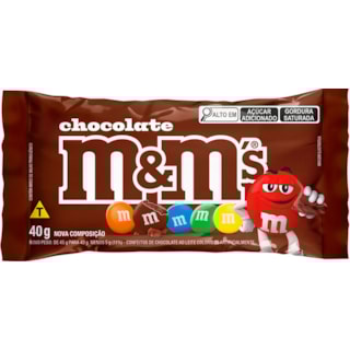 Chocolate M&M's Ao Leite 40g