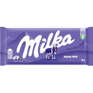 Chocolate Milka Alpine Milk 90g