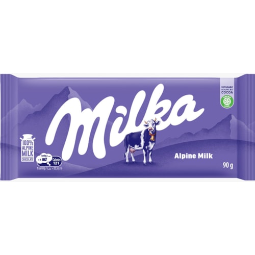 Chocolate Milka Alpine Milk 90g