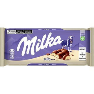 Chocolate Milka Bubbly White Barra 100g