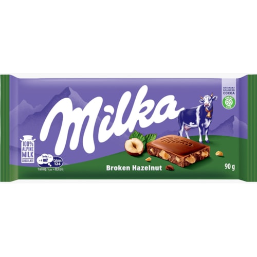 Chocolate Milka Hazelnut 90g
