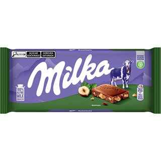 Chocolate Milka Hazelnut Barra 100g