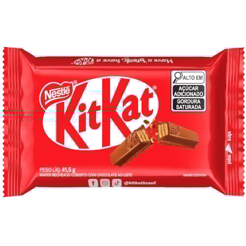Chocolate Nestlé Kit Kat Ao Leite 41,5g