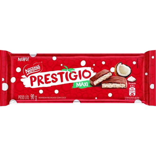 Chocolate Nestlé Prestígio Maxi Em Barra 80g