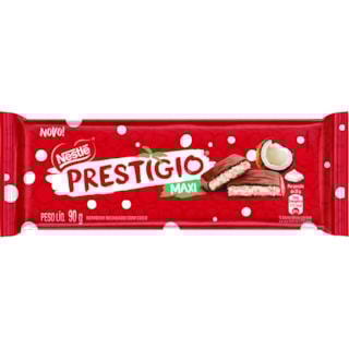 Chocolate Nestlé Prestígio Maxi Em Barra 90g