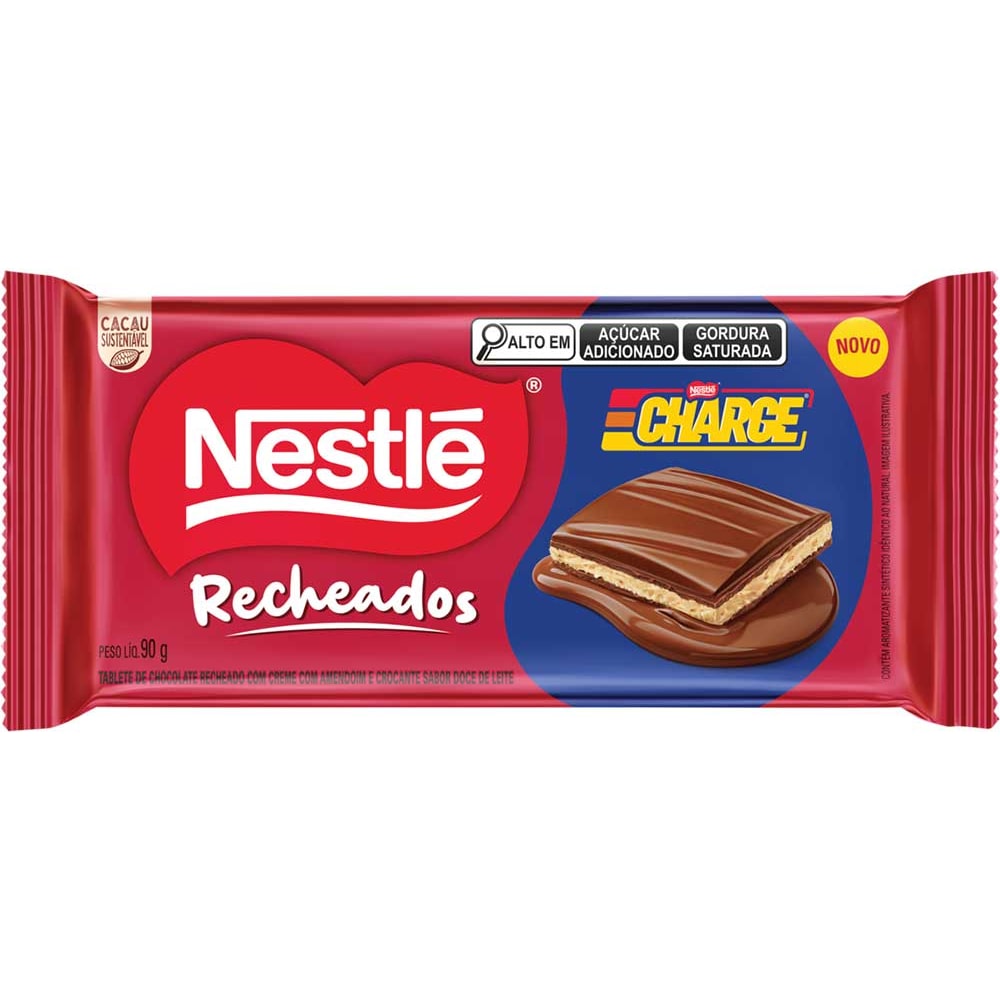 Chocolate Nestlé Recheados Charge 90g - Destro