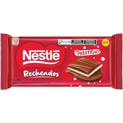 Chocolate Nestlé Recheados Prestígio 90g