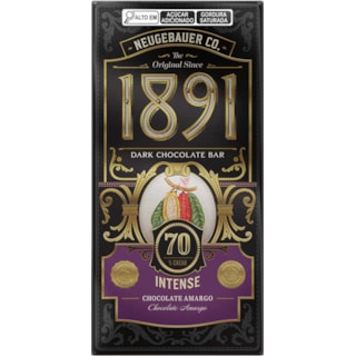 Chocolate Neugebauer 1891 70% Intense Barra 90g