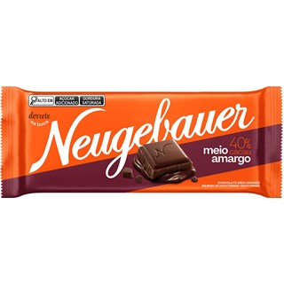 Chocolate Neugebauer 40% Cacau em Barra 80g