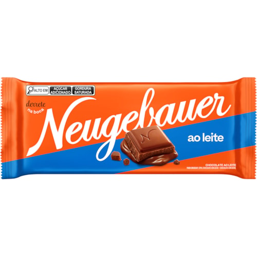 Chocolate Neugebauer Ao Leite em Barra 80g