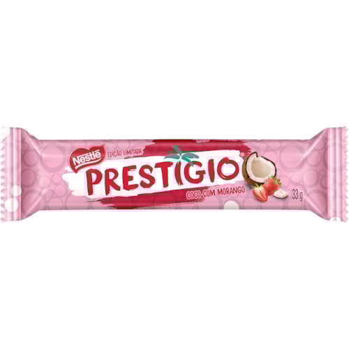 Chocolate Prestígio Nestlé Com Morango Barra 33g