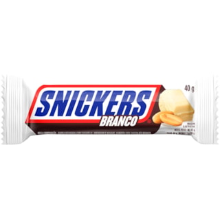 Chocolate Snickers Branco 40g