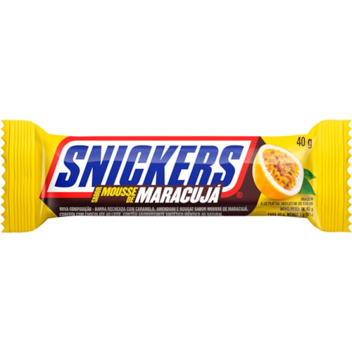 Chocolate Snickers Maracujá 40g