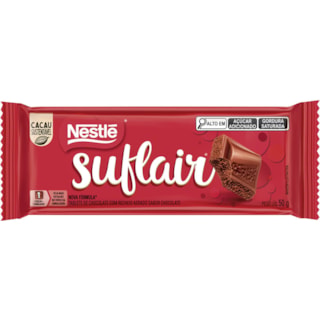 Chocolate Suflair Ao Leite 50g