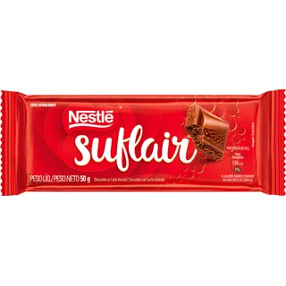 Chocolate Suflair Nestlé em Barra 50g