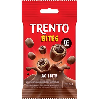 Chocolate Trento Wafer ao Leite Bits 40g