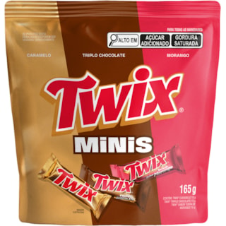 Chocolate Twix Minis Sortidos 180g