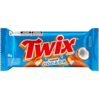 Chocolate Twix Sabor Cocada 40g
