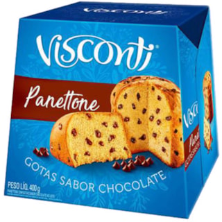 Chocottone Visconti com Gotas de Chocolate 400g