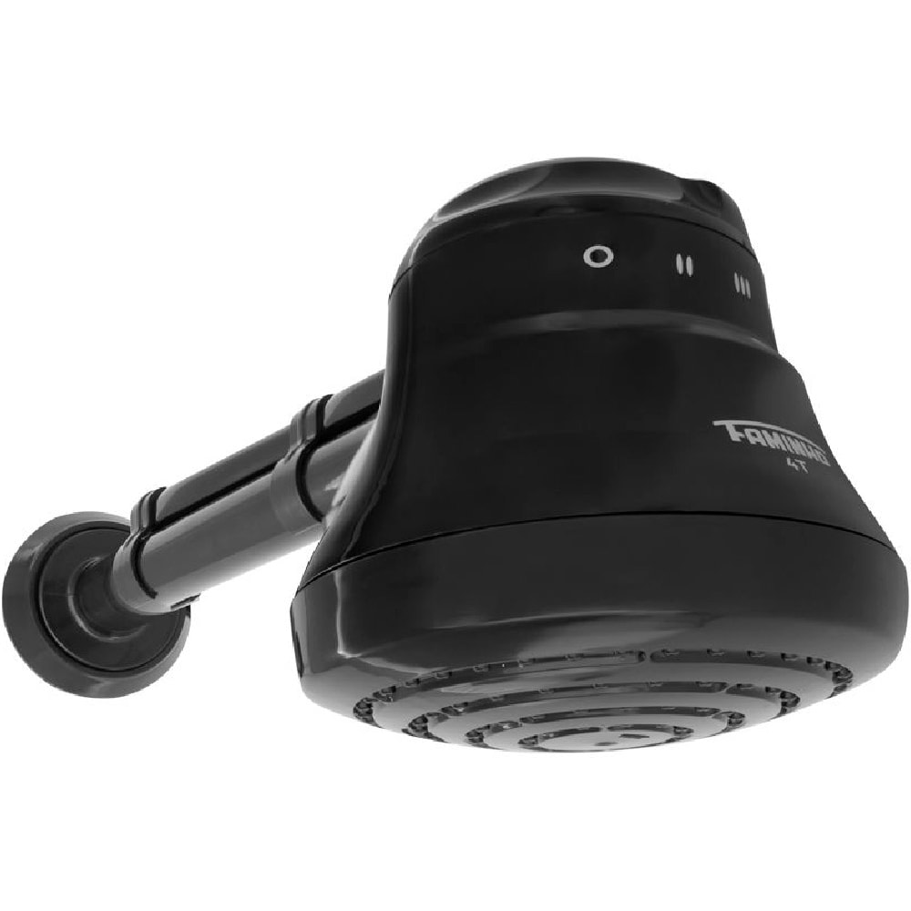 Chuveiro Elétrico Fame Faminho Ducha Black 4t 127v Destro