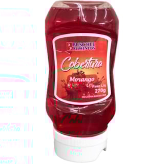 Cobertura Buschle de Morango 270g