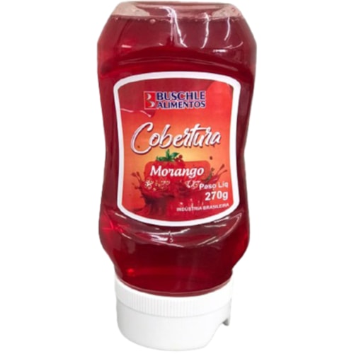 Cobertura Buschle de Morango 270g