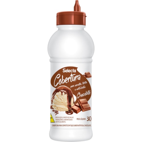 Cobertura de Chocolate Para Sorvete Selecta 300g