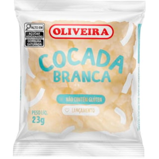 Cocada Oliveira Branca 23g