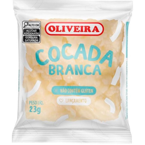 Cocada Oliveira Branca 23g