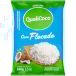 Coco Ralado Flocado Qualicoco Adoçado 100g